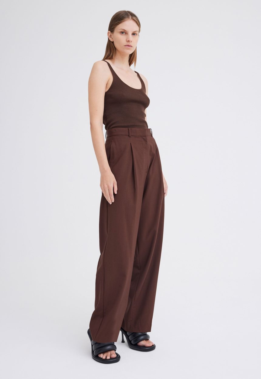 Jac + Jack Nisha Wool Pant - Bronzer